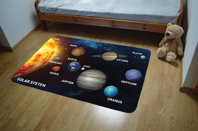 bequemer Teppich für das Kinderzimmer
